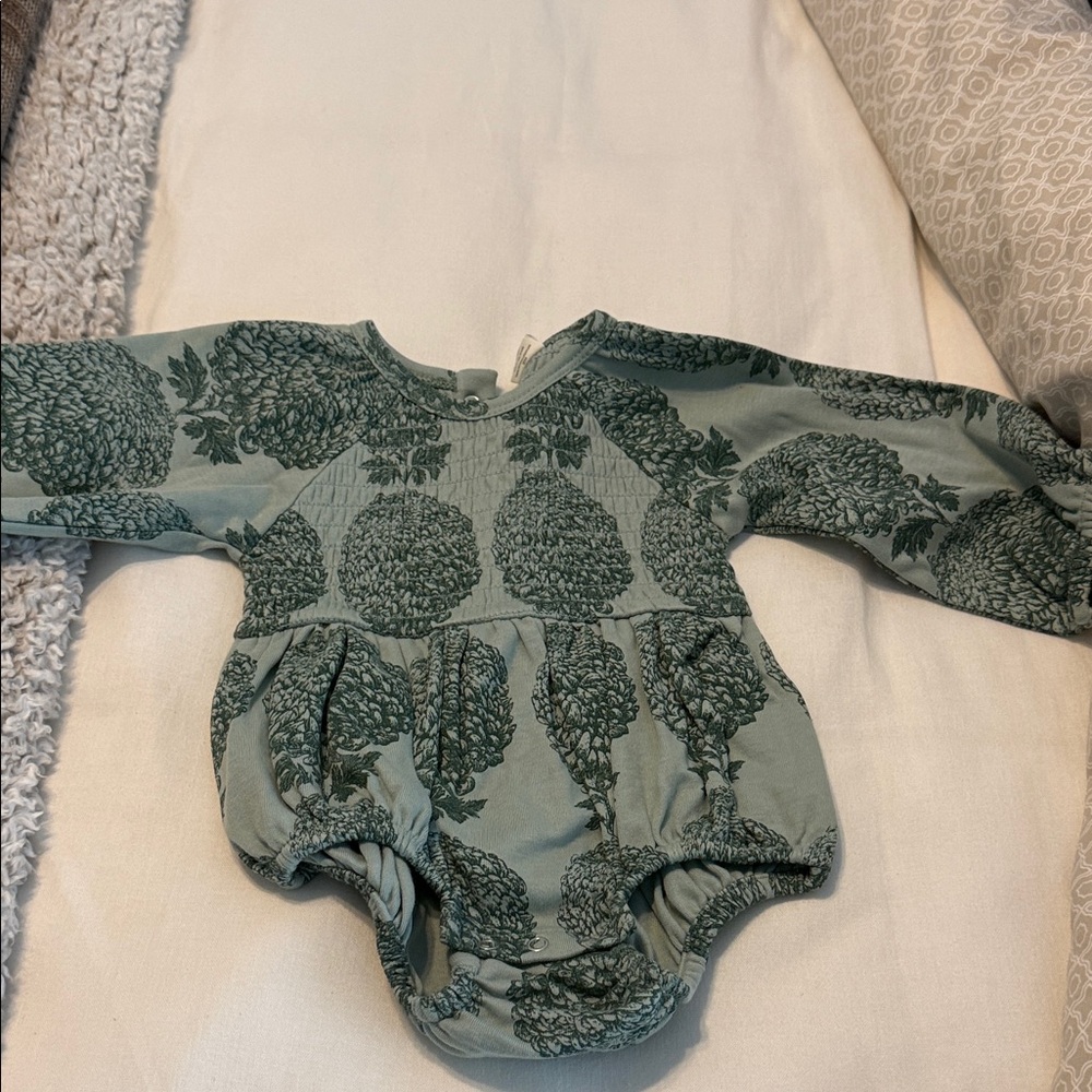 Kate Quinn Sage Floral Bodysuit